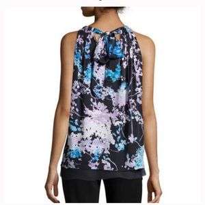 Diane von Furstenberg Lexi floral top, size SP